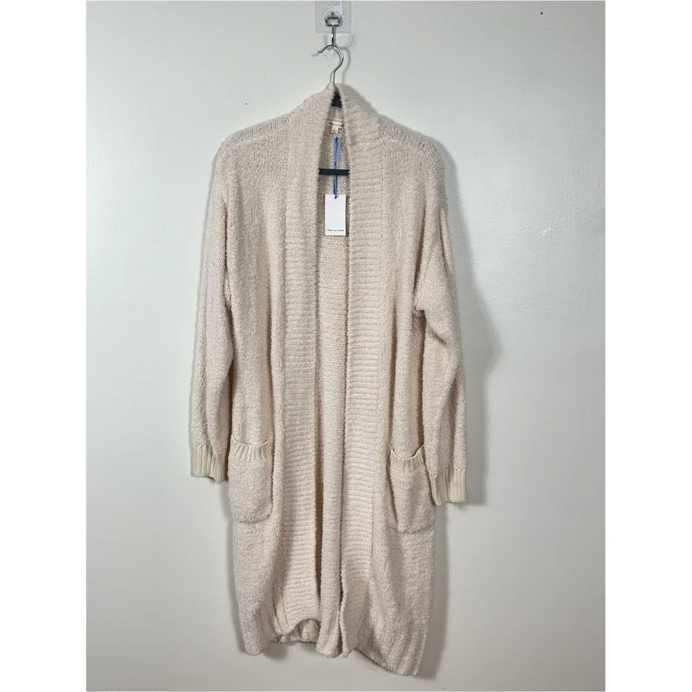 Tea N Rose Slouchy Duster Cardigan Sweater Large Cozy Comfy Soft Girl Oversized